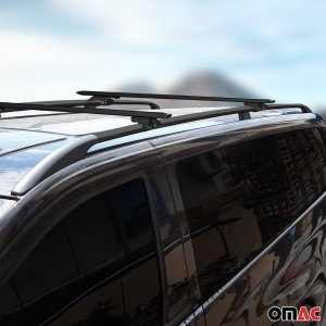Porsche Cayenne Roof Rack - Omac - 5801933B + 96539751OMCB - Black - '03-'10
